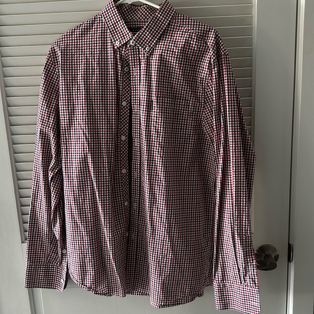 Five Four Men’s Checkered Dress Shirt
